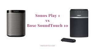 Sonos Play 1 Vs Bose Soundtouch 10 Which Speaker Is The Best