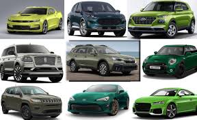 Pretty much every company is offering either a brand new or moderately refreshed vehicle for 2020. Unusual Car Colors 2020 Models Available In Green The News Wheel