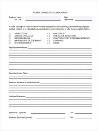 017 Notice Of Disciplinary Action Form Template Sample