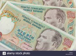 Normalerweise als tl abgekürzt ) ist die währung der türkei und der türkischen republik nordzypern. Schliessen Sie Herauf Alte Turkische Lira Banknoten Stockfotografie Alamy