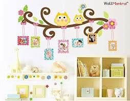 Family Photo Frame With Owls Wall