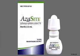 azasite azithromycin uses side