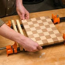 I would like to build a table and then stain or paint a chessboard on it. How To Build A Chessboard Diy Family Handyman