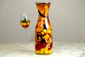 white sangria with grand marnier and