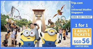 1-FOR-1 Tickets to Universal Studios Singapore™ at $56 | MoneyDigest.sg