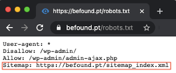 sitemap to your robots txt file