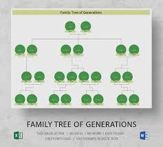 Blank Family Tree Template 32 Free Word Pdf Documents Download