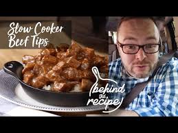 slow cooker beef tips