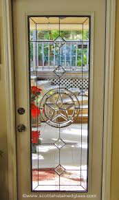 Texas Star Back Door Stained Glass San