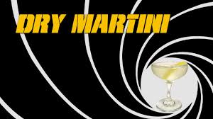 james bond martini with gin tails