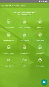 A sim card from a different carrier will be required: Factory Imei Unlock Phone Australia Optus Network For Android Apk Download