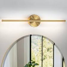Black Gold Modern Linear Dimmable Led