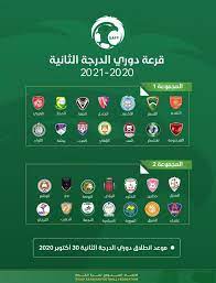 ترتيب دوري محمد بن سلمان الدرجة الأولى 2021