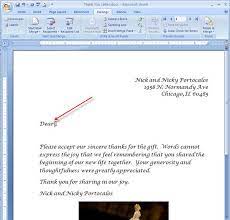 creating mail merge letters