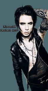 andy biersack lead singer of the band