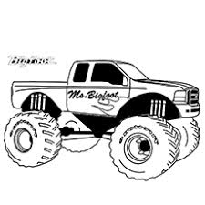 Monster trucks are super radical and are usually painted in flashy colors, let's color these trucks! 10 Wonderful Monster Truck Coloring Pages For Toddlers