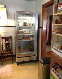 Glass Front Refrigerator Glass Door