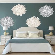 Bedroom Flower Wall Decals Fl