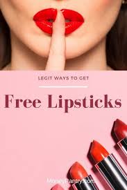 free lipstick sles