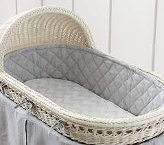 Bassinet Mattress Pad Set Baby Crib