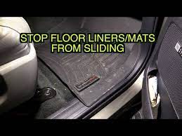 weather tech floor liners from sliding