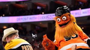 The flyers had tried a mascot before, but slapshot lasted just one season in 1976. Philadelphia Flyers Mascot Gritty Accused Of Punching Boy 12news Com