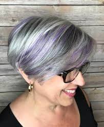20 super cute short hairstyles for fine hair. Hairstyles For Gray Hair Over 50 Color In Through 50 Lock