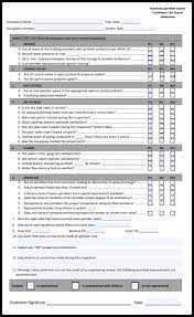 creating a fire inspection form