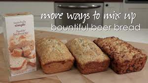 bountiful beer bread preparation