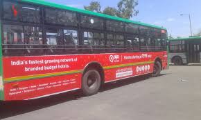 jaipur low floor bus branding service