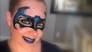 batman face painting and makeup you