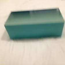 tahari home turquoise jewelry box felt