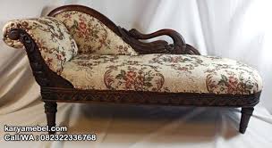 Kursi Sofa Panjang Mewah Dari Kayu Jati