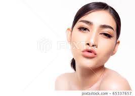 beauty asian face skin asian woman get