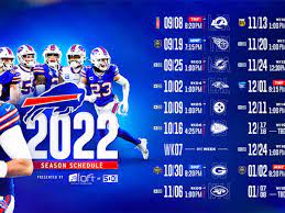 Buffalo Bills Schedule 2022 ...