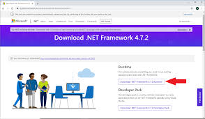 computer has 4 7 2 net framework