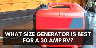 size generator is best for a 30 rv