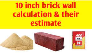 10 Inch Brick Wall Calculation And