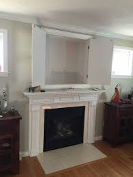 Cabinet Over Fireplace What To Do