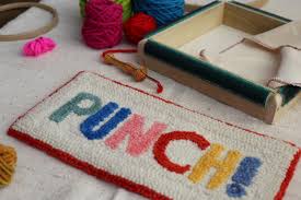 about punch rug hooking