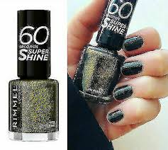 rimmel 60 seconds nail polish varnish