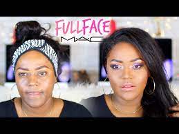 m a c makeup tutorial on black women
