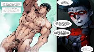 Batman x Nightwing - Hentai Gay Animation - Gay Cartoon - Pornhub.com