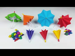 How To Make A Paper Umbrella That Open And Closes New