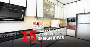 aluminium kitchen cabinet designs