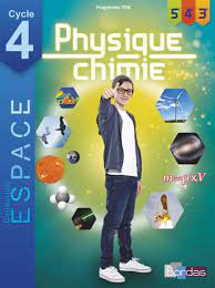 ESPACE - Physique-Chimie Cycle 4 * Manuel de l'élève (Ed. 2017) | Bordas  éditeur