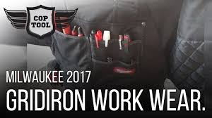 Milwaukee 2017 2018 Gridiron Work Gear Coptool