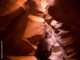 antelope canyon rocks and light beams