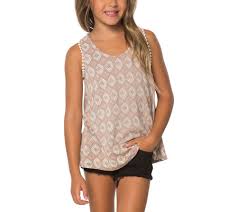Oneill Clothing Ceo Oneill Kenny Tank Top Stucco Girls