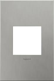 Legrand Adorne Brushed Stainless Steel